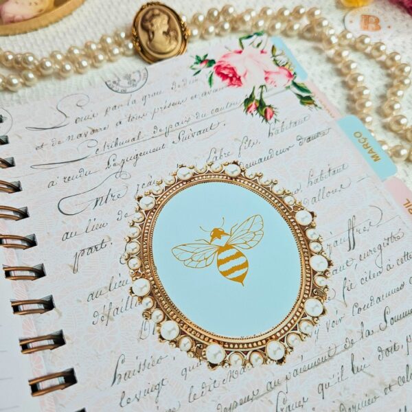 Planner 2026 Vintage Jardim das Ideias - Imagem 14