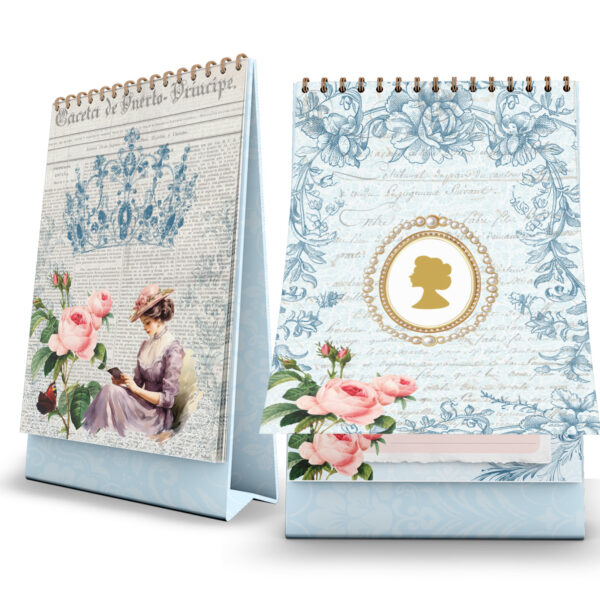 calendário_de_mesa_2025_vintage_floral_bridgerton_