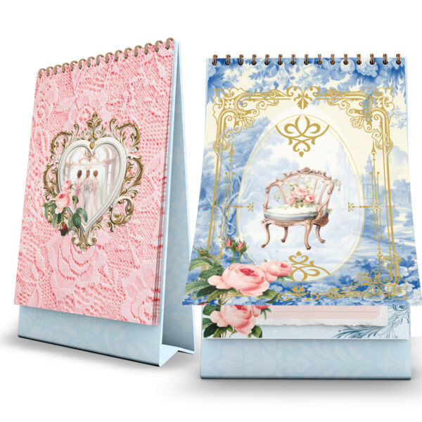calendário_de_mesa_2025_vintage_floral_bridgerton_
