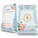 calendário_de_mesa_2025_vintage_floral_bridgerton_