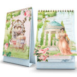 calendário_de_mesa_2025_vintage_floral_bridgerton_