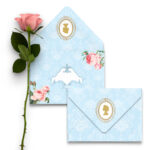 Kit 5 Envelope e 5 Papéis de Carta Vintage Elegância Eterna - Imagem 2