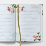 Caderno / Diário Costura Jardins Floridos - Imagem 2