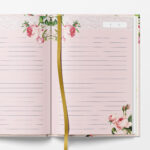 Caderno / Diário Costura Jardins Floridos