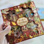 100 Adesivos Vintage Para Scrapbooking E Decoração