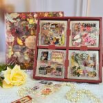 100 Adesivos Vintage Para Scrapbooking E Decoração