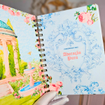 caderno congresso 2025 adoração pura testemunhas de jeová floral feminino jw