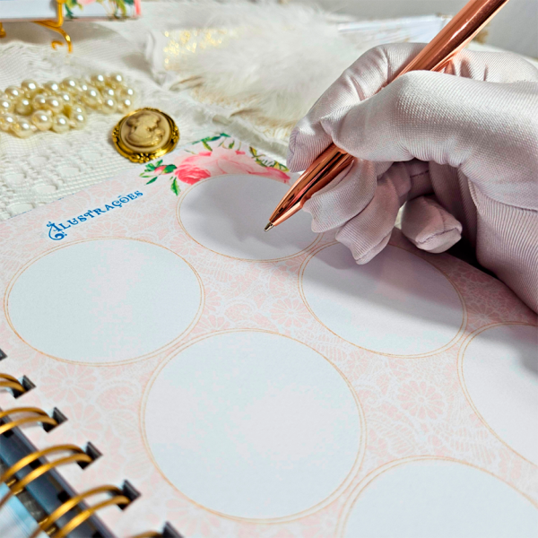 caderno congresso 2025 adoração pura testemunhas de jeová floral feminino jw