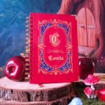 caderno_diario_vintage_princesa_branca_de_neve_medieval