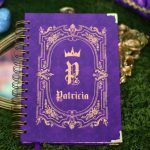 caderno_diario_vintage_rainha__branca_de_neve_medieval
