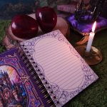 caderno_diario_vintage_rainha__branca_de_neve_medieval