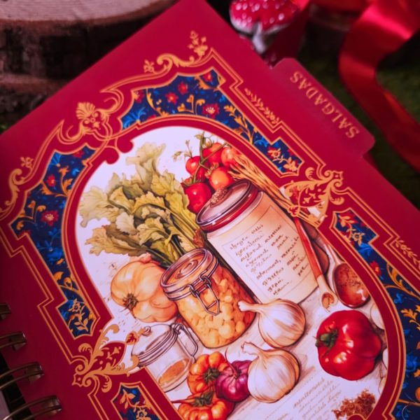 caderno_receitas_branca_neve_medieval_contos_fada_vintage