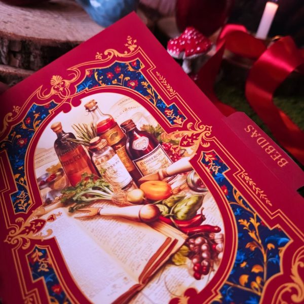caderno_receitas_branca_neve_medieval_contos_fada_vintage