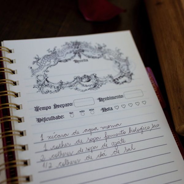 caderno_receitas_branca_neve_medieval_contos_fada_vintage