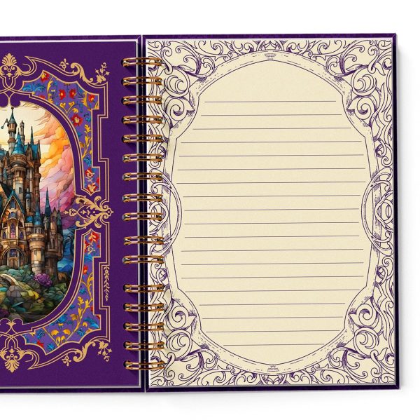 caderno_rainha_branca_de_neve_vintage_medieval_antigo